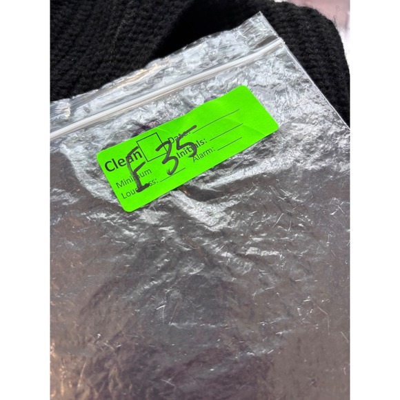 Athleta Black Ribbed Mock Neck Wrap Front Sweater XS 466769-03 HO22 NWOT - Picture 9 of 9